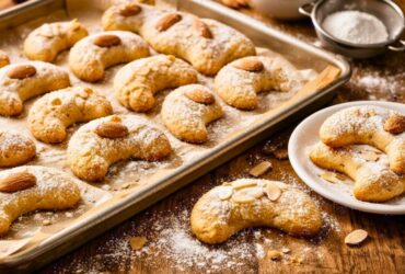 Almond Crescent Cookies Recipe