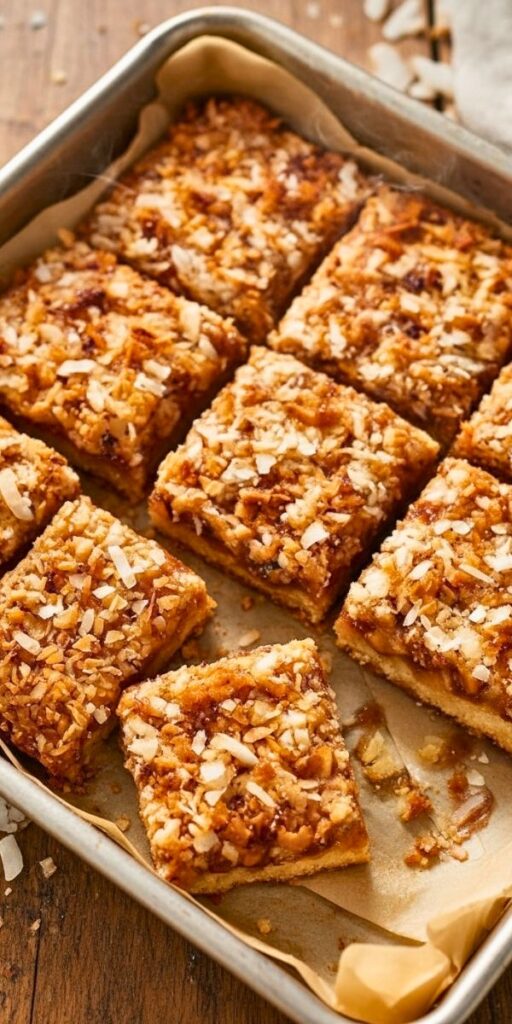 Coconut Toffee Bars Recipe