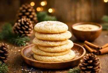 Cozy Eggnog Sugar Cookies Recipe