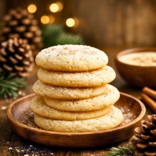 Cozy Eggnog Sugar Cookies Recipe
