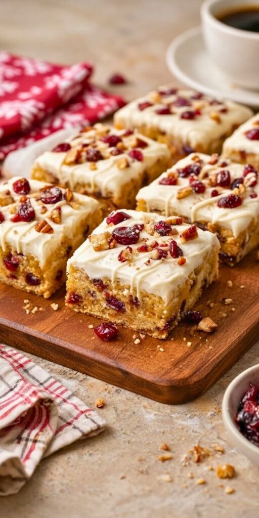 Cranberry Bliss Bars Recipe