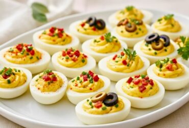 Deviled Eggs Garnishes Recipe