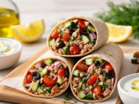 Greek Tuna Wrap Recipe