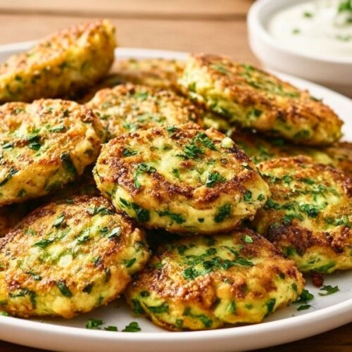 Healthy Zucchini Fritters Recipe