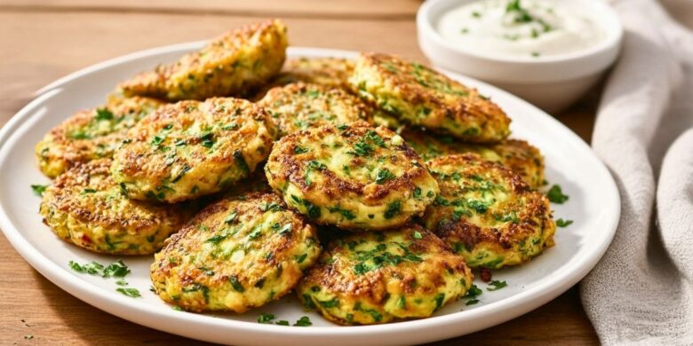 Healthy Zucchini Fritters Recipe