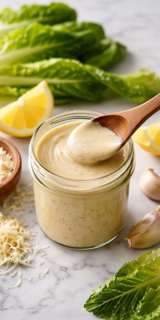 Homemade Caesar Dressing Recipe