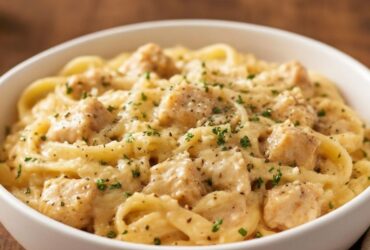 One Pot Garlic Parmesan Chicken Alfredo Recipe
