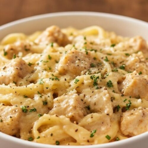 One Pot Garlic Parmesan Chicken Alfredo Recipe