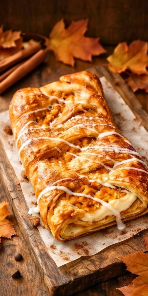 Pumpkin Cream Cheese Danish Recipe