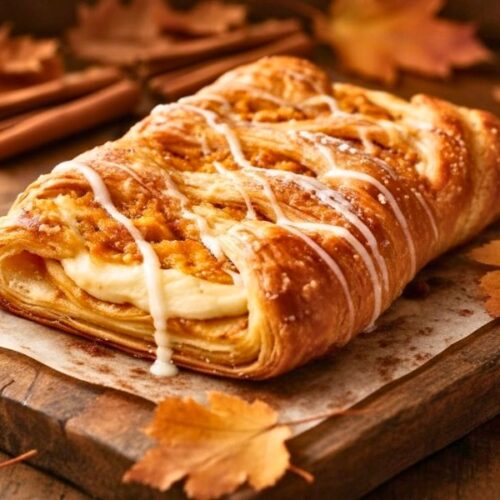 Pumpkin Cream Cheese Danish Recipe