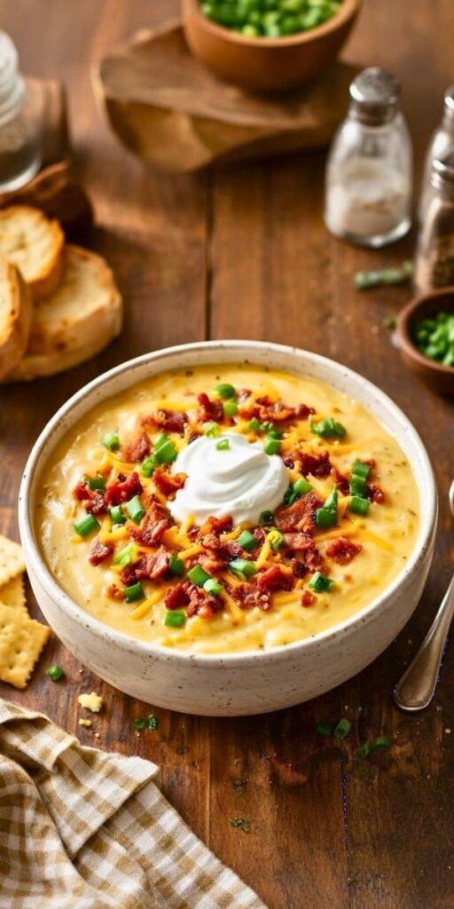 Saltgrass Baked Potato Soup Recipe