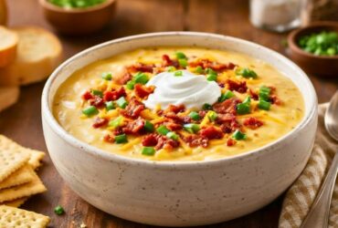 Saltgrass Baked Potato Soup Recipe