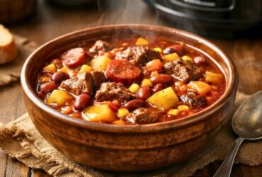 Slow Cooker Cowboy Stew Recipe