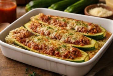 Stuffed Zucchini Boats Recipe