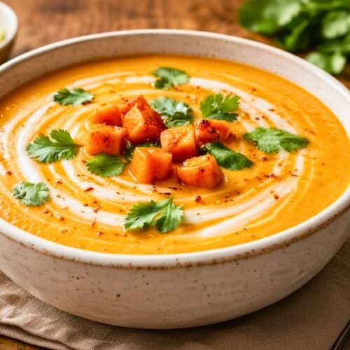 Sweet Potato Coconut Soup Recipe