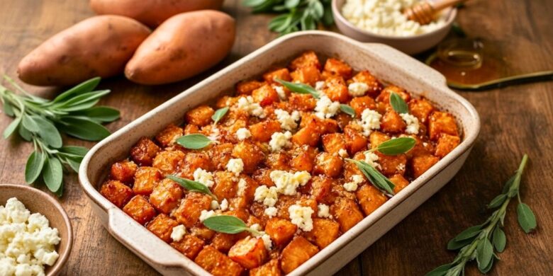 Sweet Potato Goat Cheese Sage Recipe