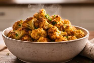 Air Fryer Roasted Cauliflower Recipe