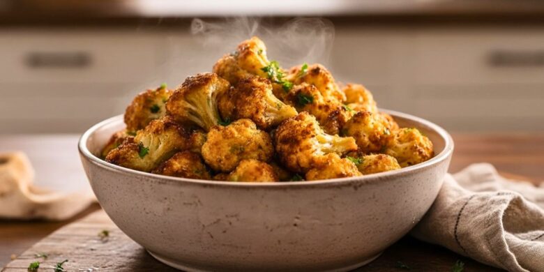 Air Fryer Roasted Cauliflower Recipe