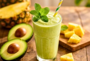 Avocado Pineapple Smoothie Recipe