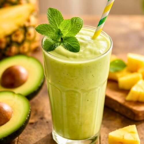 Avocado Pineapple Smoothie Recipe