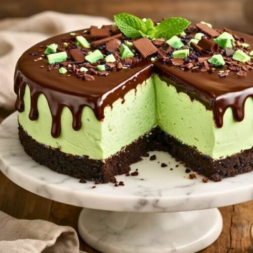 Chocolate Mint Cheesecake Recipe