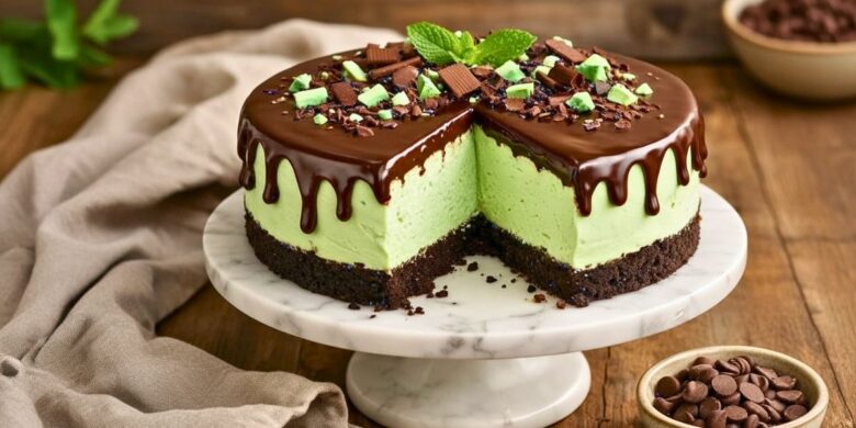 Chocolate Mint Cheesecake Recipe