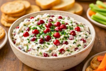 Cranberry Jalapeño Cream Cheese Dip Recipe