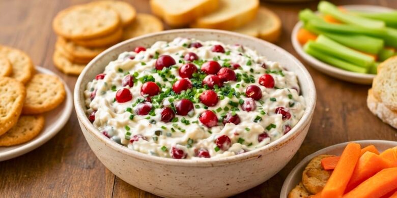 Cranberry Jalapeño Cream Cheese Dip Recipe