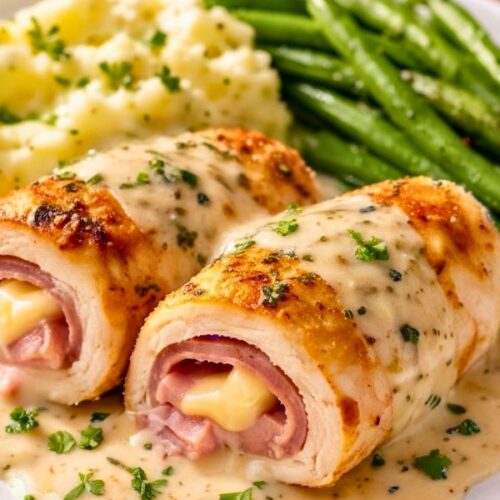 Creamy Chicken Cordon Bleu Recipe