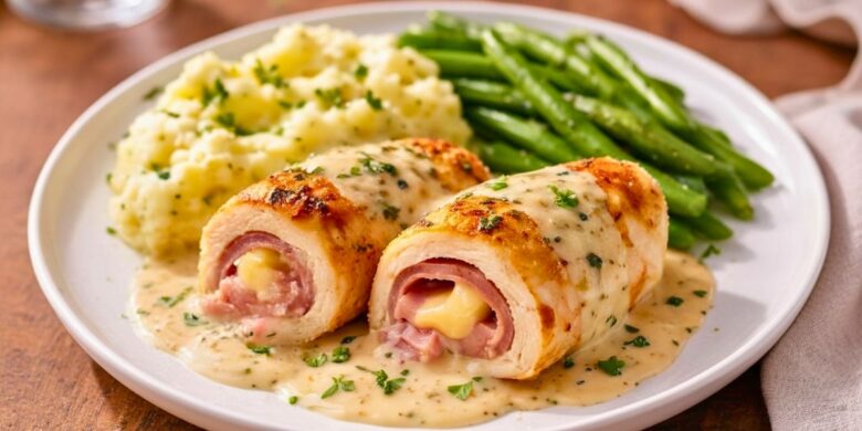 Creamy Chicken Cordon Bleu Recipe