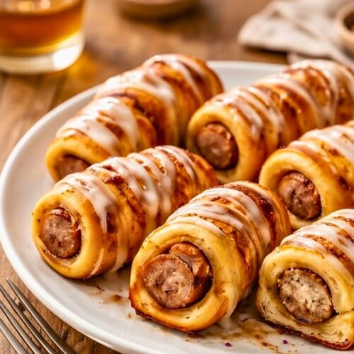 Easy Cinnamon Roll Sausage Wraps Recipe