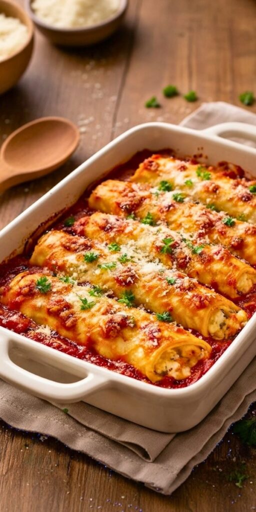Easy Ina Garten Stuffed Manicotti Recipe