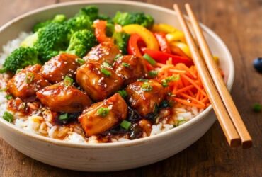 Hot Honey Chicken Bowl Recipe
