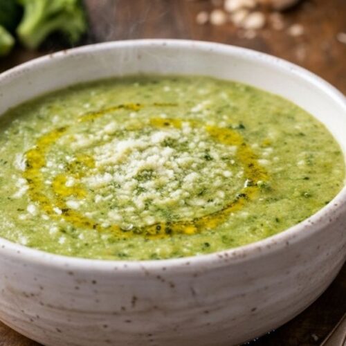 How to Make Easy Garlic Italian Broccoli Soup