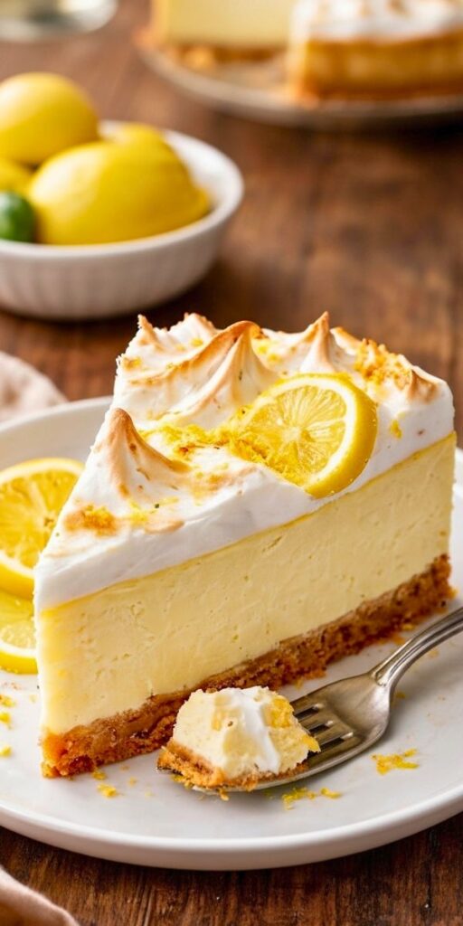 How to Make Lemon Meringue Cheesecake Recipe