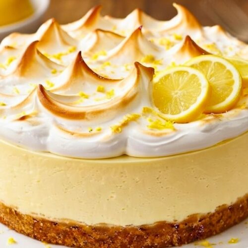 How to Make Lemon Meringue Cheesecake Recipe