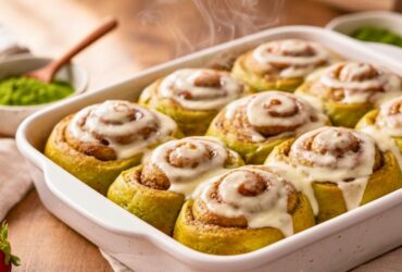 Matcha Cinnamon Rolls Recipe