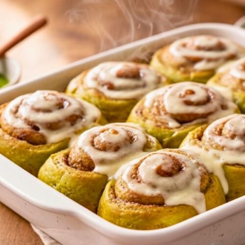 Matcha Cinnamon Rolls Recipe