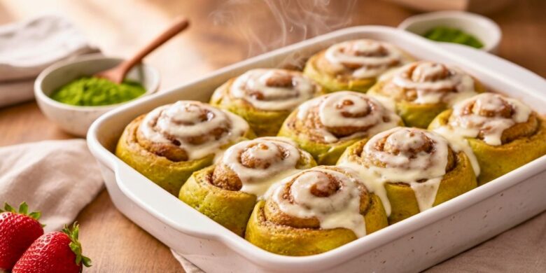 Matcha Cinnamon Rolls Recipe
