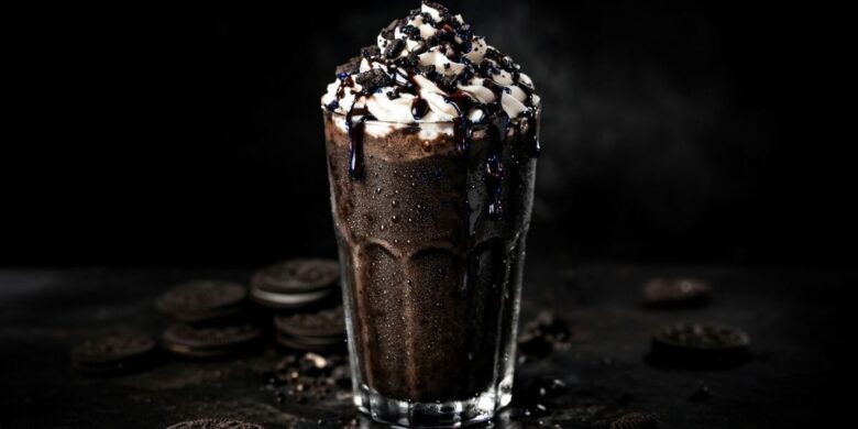 Midnight Black Oreo Fudge Shake Recipe
