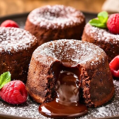 Mouthwatering Mini Chocolate Lava Cakes for Epic Indulgence