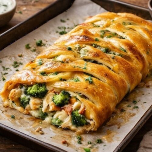 Pampered Chef Chicken Broccoli Braid Recipes
