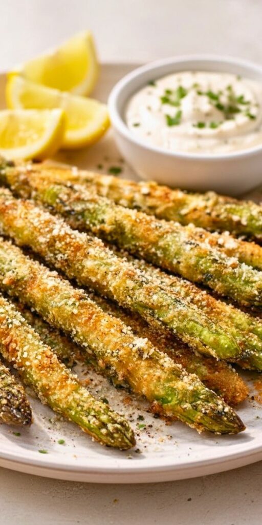 Pasmesan Asparagus Fries Recipe