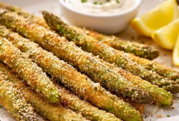 Pasmesan Asparagus Fries Recipe