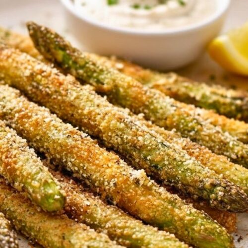 Pasmesan Asparagus Fries Recipe