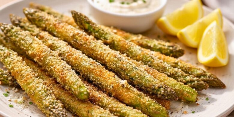 Pasmesan Asparagus Fries Recipe