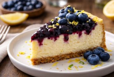 Princess Lemon Blueberry Cheesecake Recipe