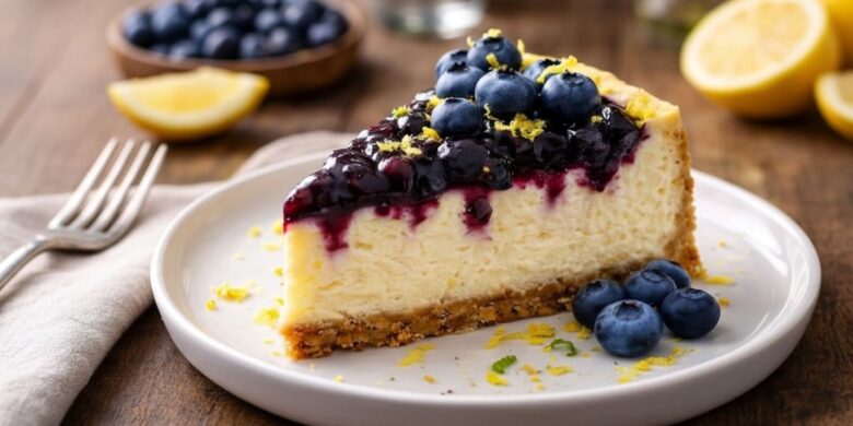 Princess Lemon Blueberry Cheesecake Recipe