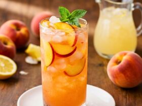 Refreshing Peach Lemonade