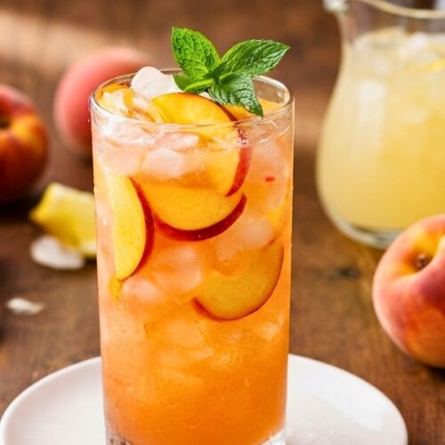 Refreshing Peach Lemonade